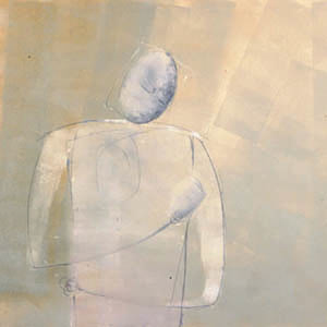 Man in white